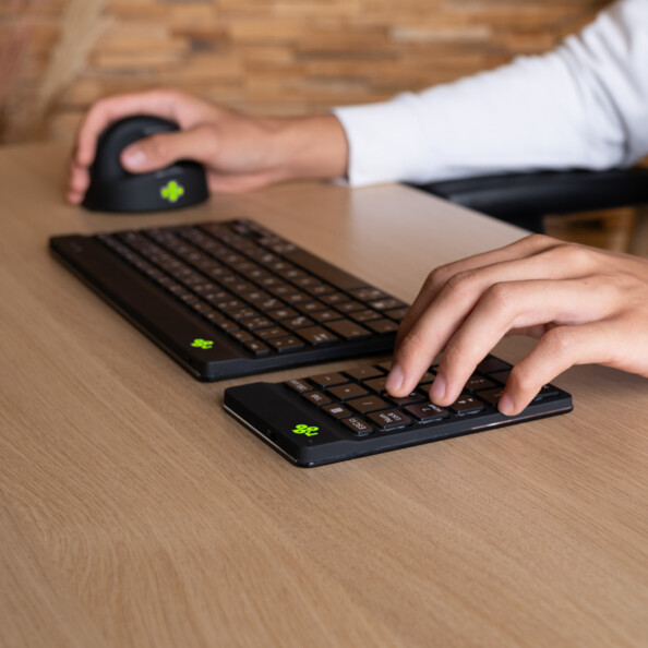 Pavé numérique ergonomique sans fil Numpad Break bluetooth