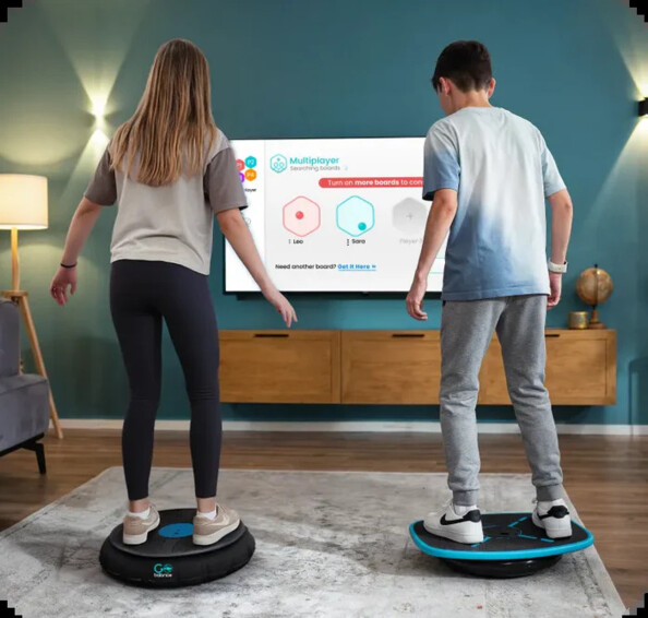 Planche d’équilibre sportive connectée GoBalance Sport