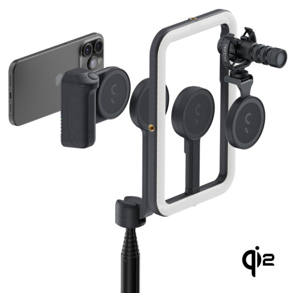 Poignée photo et batterie magnétique pour smartphone SnapGrip Pro