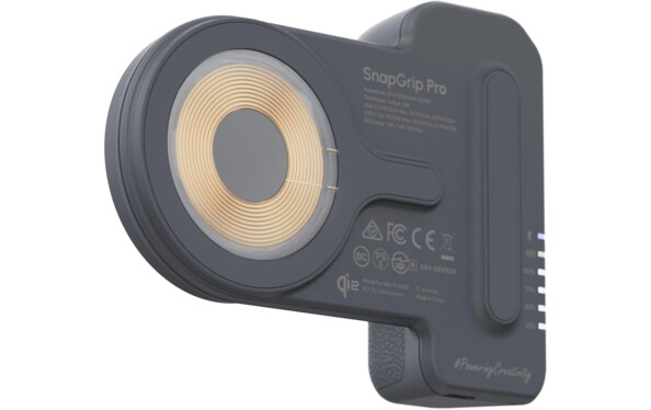 Poignée photo et batterie magnétique pour smartphone SnapGrip Pro