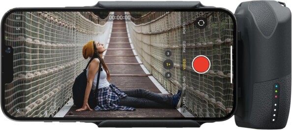 Poignée photo et batterie magnétique pour smartphone ProGrip Starter Kit