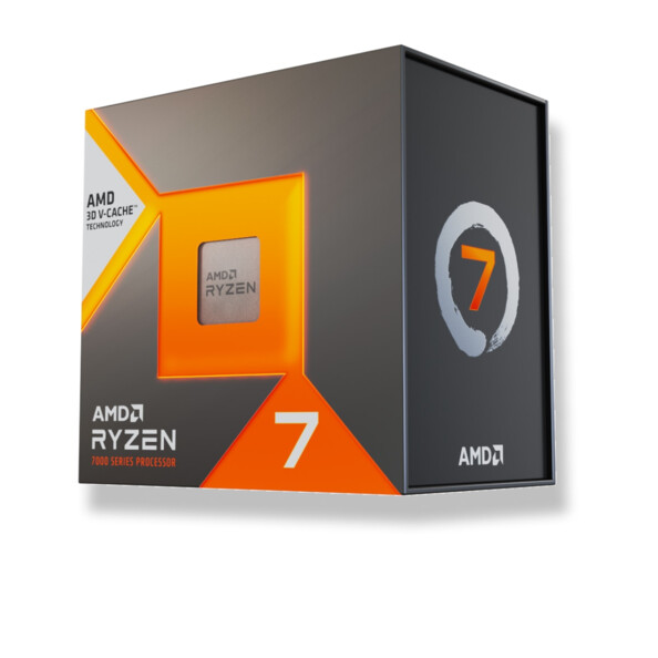 Processeur Ryzen 7 7700X3D 8 cœurs avec 3D V-Cache pour socket AM5