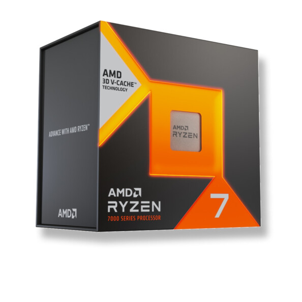 Processeur Ryzen 7 7700X3D 8 cœurs avec 3D V-Cache pour socket AM5