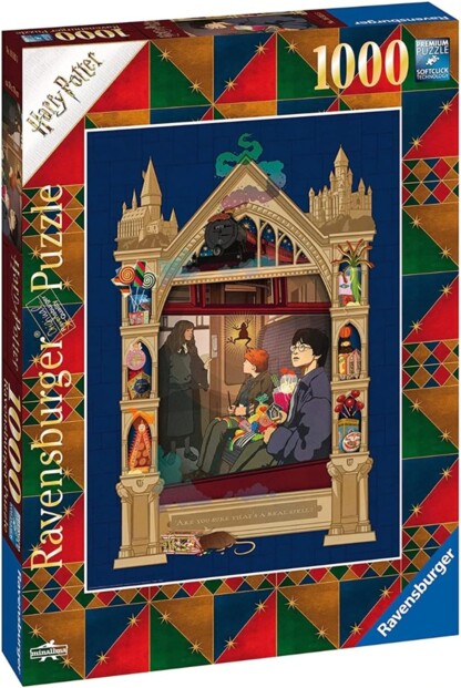 Puzzle Harry Potter en route vers Poudlard 1000 pièces