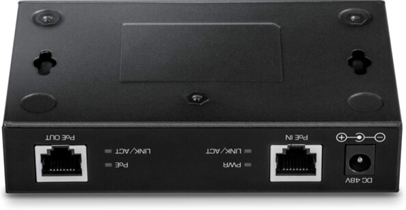 Répéteur et amplificateur PoE+ Gigabit 100 m