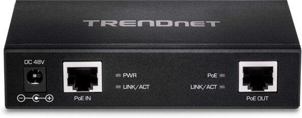 Répéteur et amplificateur PoE+ Gigabit 100 m