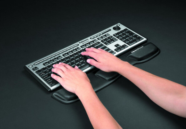 Repose-poignets ergonomique Health-V pour clavier