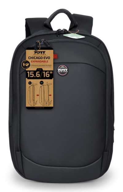 Sac à dos extensible pour ordinateur portable 15,6/16" Chicago Evo