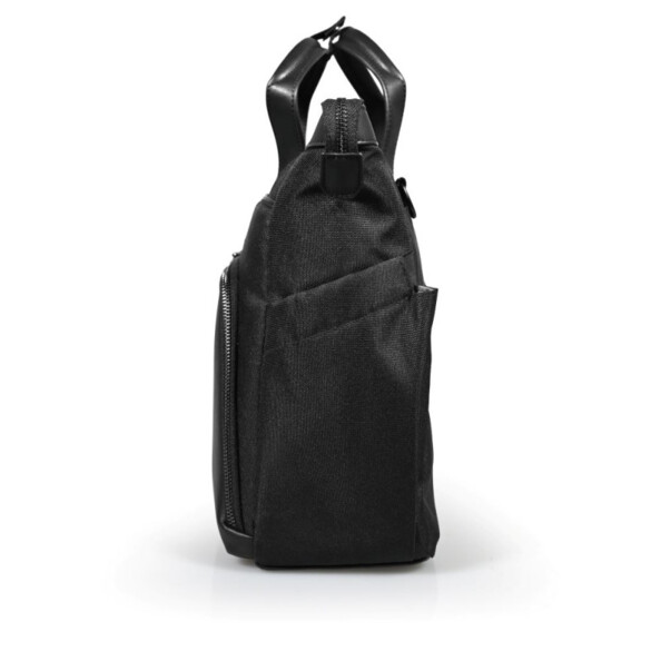 Sac à main pour PC portable 16" MUSE SIGNATURE ECO avec pochette - Noir/Brun