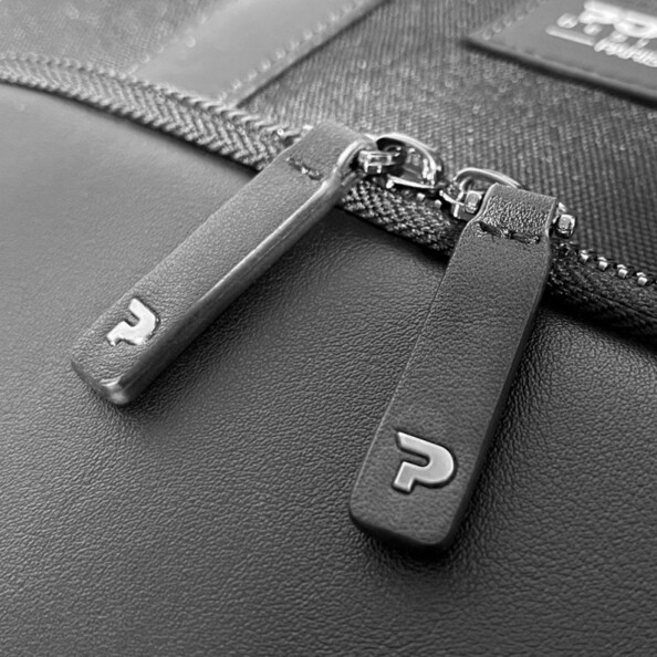 Sac à main pour PC portable 16" MUSE SIGNATURE ECO avec pochette - Noir/Brun