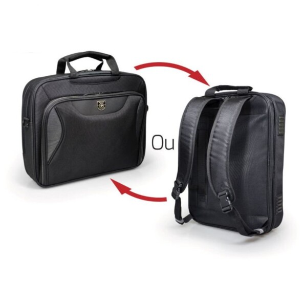 Sacoche et sac à dos 2 en 1 pour PC portable 14/15,6" Manhattan Combo
