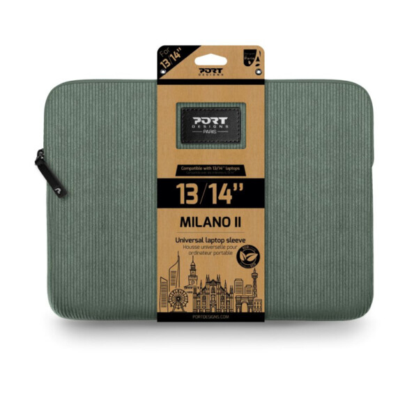 Sacoche pour PC portable MILANO II ECO 13/14" - Vert