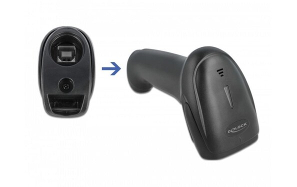 Scanner de code-barres 1D et 2D avec 2,4 GHz, bluetooth et USB