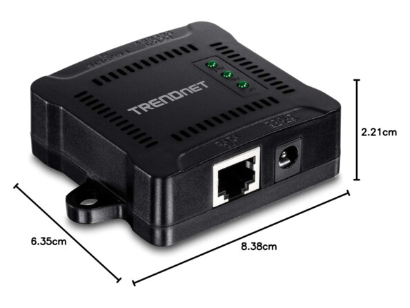 Séparateur PoE Gigabit à tension réglable