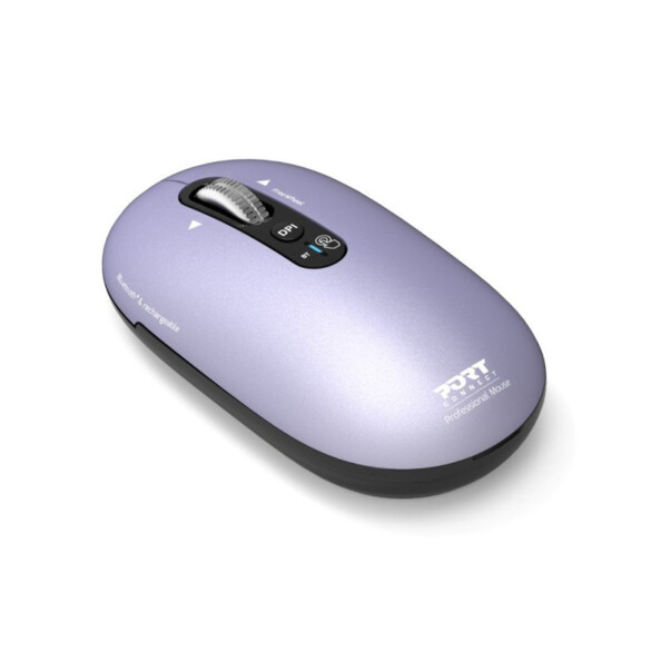 Souris sans fil ergonomique Pure Mac 3200 dpi - Lavande