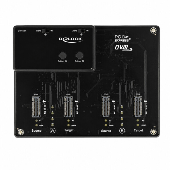 Station d’accueil Delock M.2 pour 4 SSD NVMe PCIe