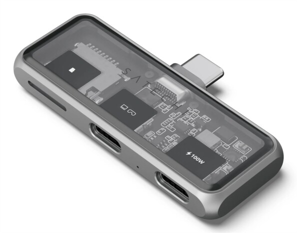 Station d’accueil USB-C mobile XR avec lecteur microSD
