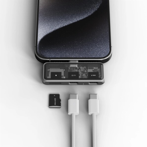 Station d’accueil USB-C mobile XR avec lecteur microSD