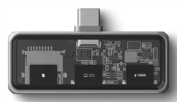 Station d’accueil USB-C mobile XR avec lecteur microSD