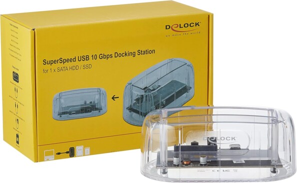Station d’accueil USB-C pour HDD et SSD