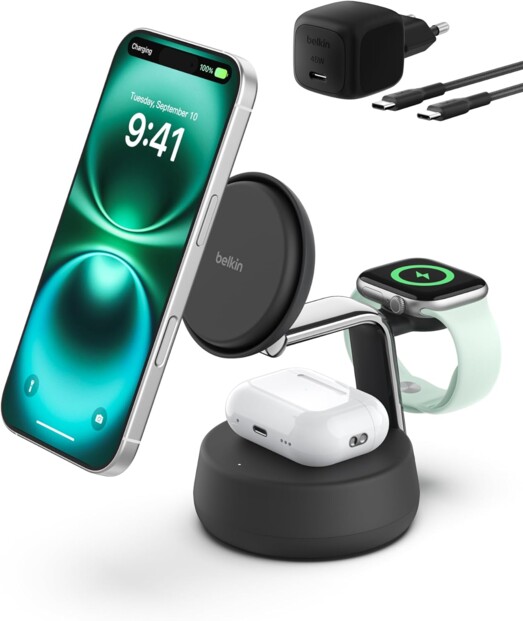 Station de charge 25 W UltraCharge Pro pour iPhone et accessoires