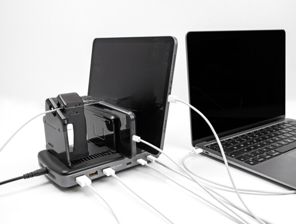 Station de chargement USB avec 6 ports USB-A/USB-C