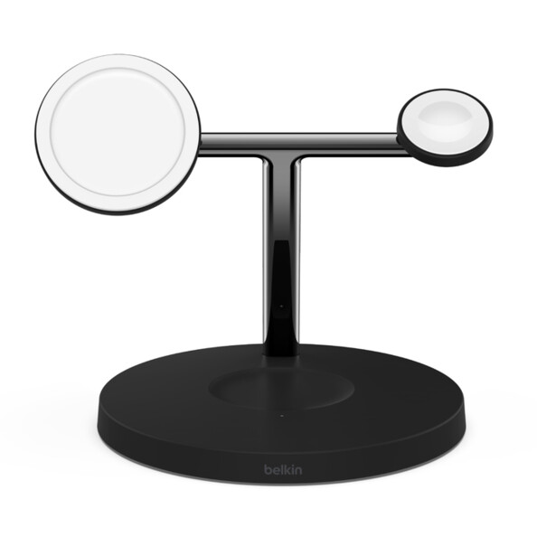 Station de recharge sans fil 3-en-1 MagSafe 15 W BoostCharge