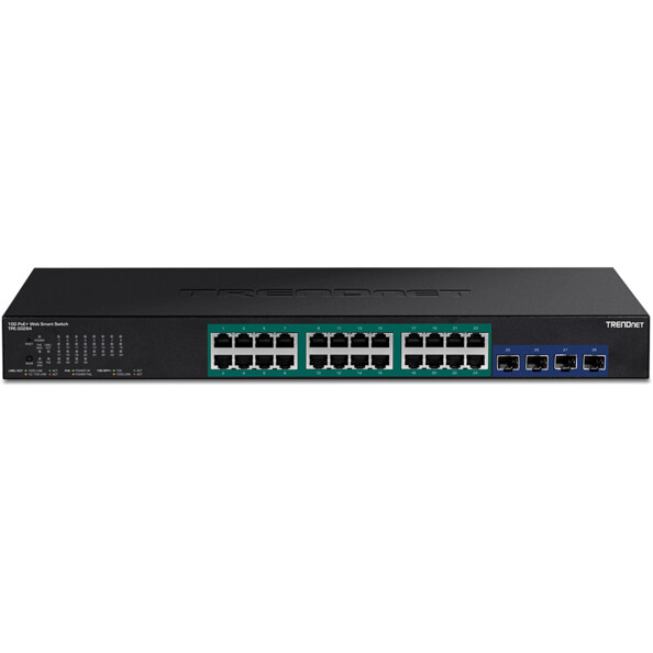 Switch administrable PoE+ 28 ports avec 4 ports SFP+ 10G