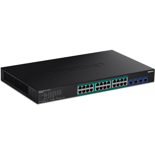 Switch administrable PoE+ 28 ports avec 4 ports SFP+ 10G