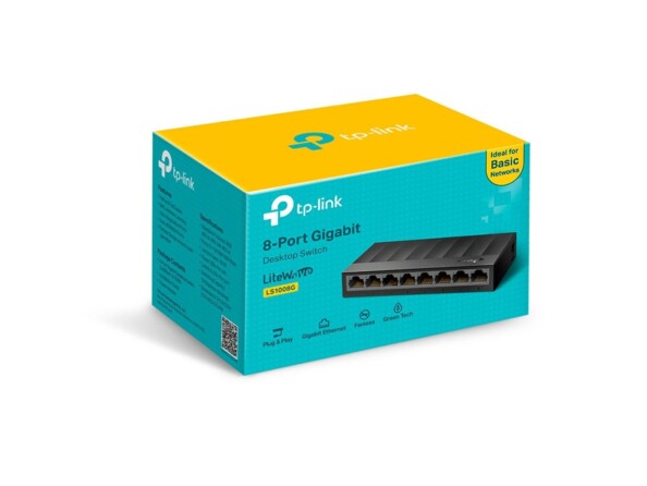 Switch de bureau TP-Link LS1008G 8 ports Gigabit