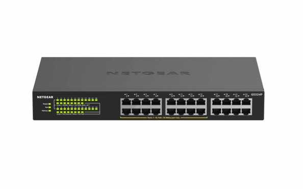 Switch Ethernet 24 Ports PoE Gigabit (GS324P) avec 16 Ports PoE + à 190W