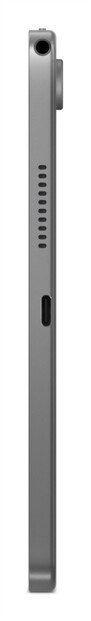 Vue côté droit de la tablette Lenovo Tab M10 avec port USB-C, prise jack 3,5 mm et haut-parleurs