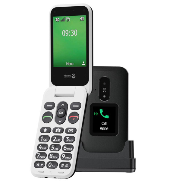 Téléphone mobile Doro Leva E30  Noir / Blanc