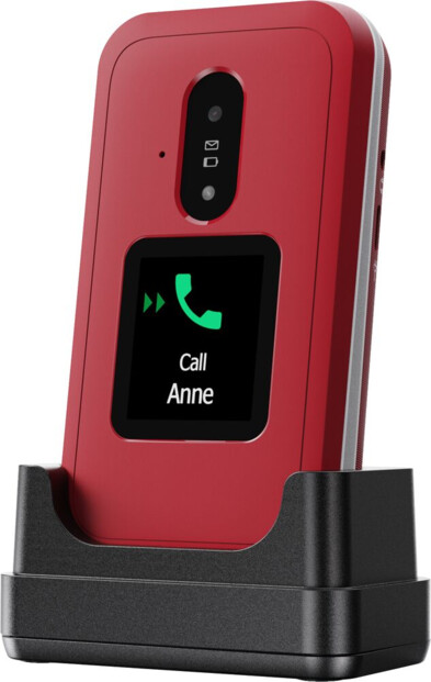 Téléphone mobile Doro Leva E30 Rouge / Blanc