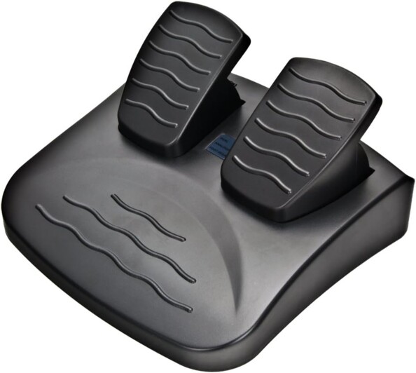 Volant gaming High Octane EG103 avec pédalier pour PC et PlayStation