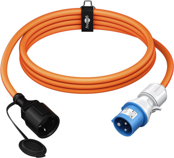 Câble adaptateur CEE orange 1,5 m