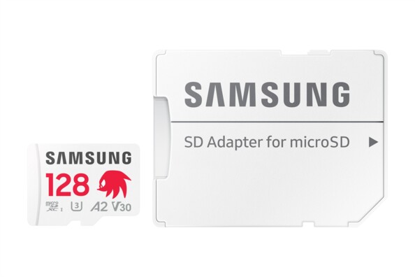 Carte MicroSD Samsung Pro Plus Sonic Knuckles the Hedgehog - 128 Go