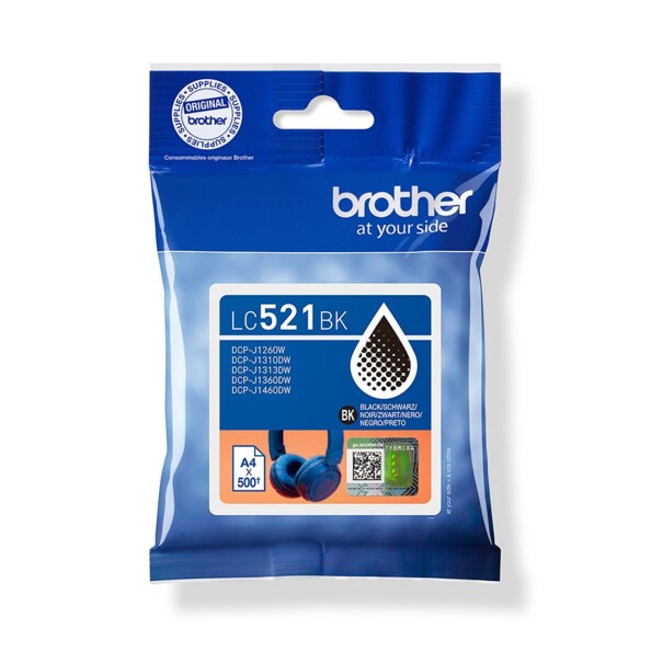Cartouche originale Brother LC521-Noir