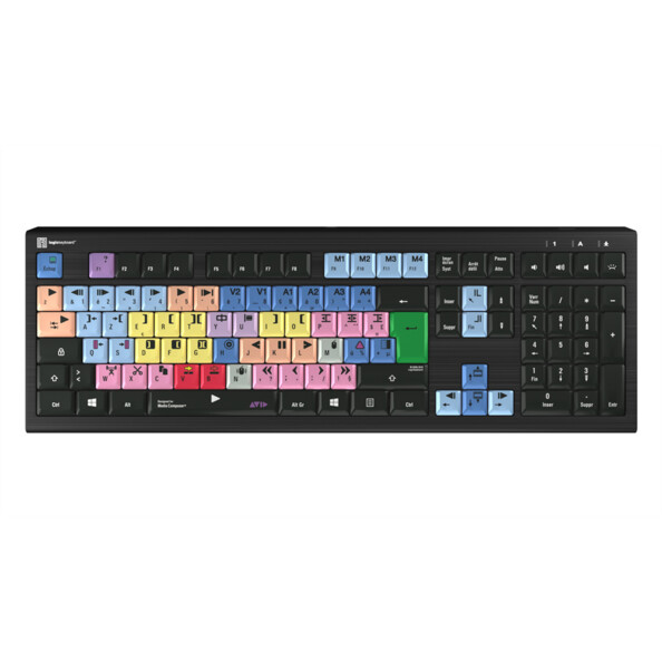 Clavier rétroéclairé ASTRA 2 pour Avid Media Composer