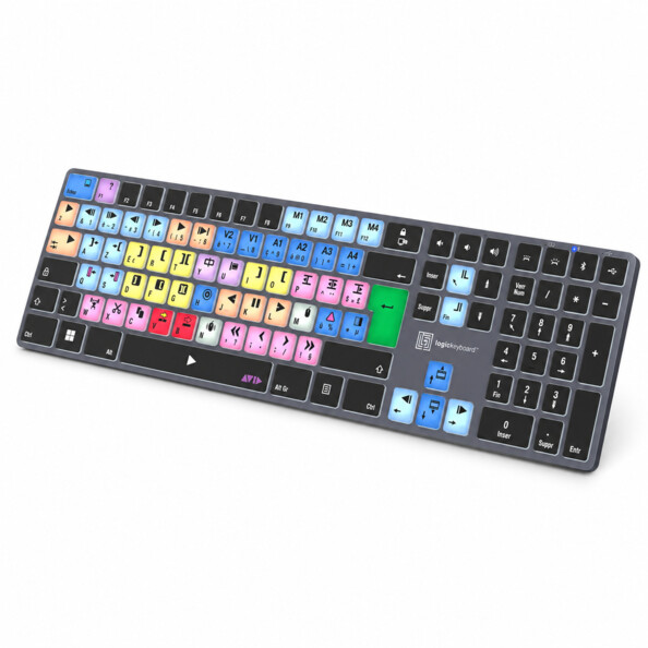 Clavier rétroéclairé TITAN Avid Media Composer AZERTY pour Windows
