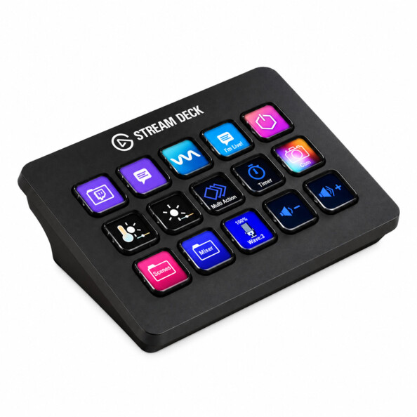 Contrôleur de raccourcis Elgato Stream Deck MK.2 15 touches LCD