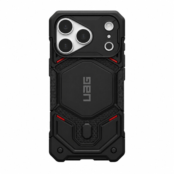Coque Monarch Pro Kevlar Black MagSafe pour iPhone 18 Pro
