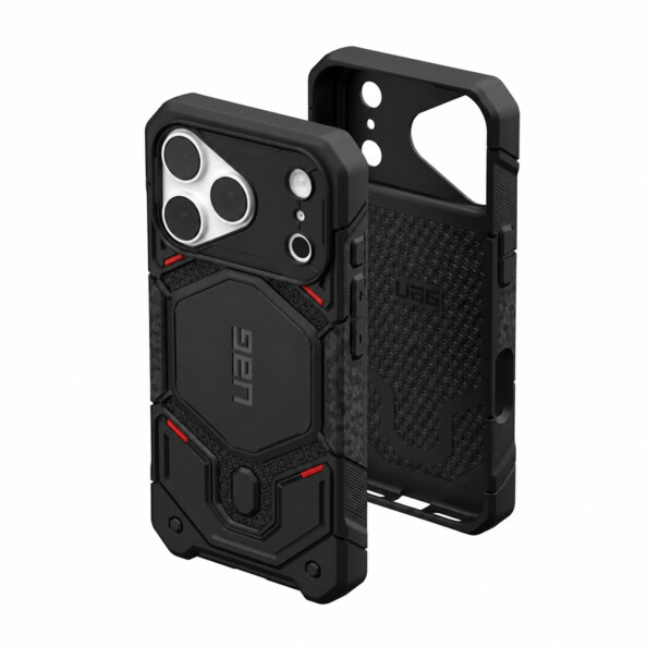 Coque Monarch Pro Kevlar Black MagSafe pour iPhone 18 Pro