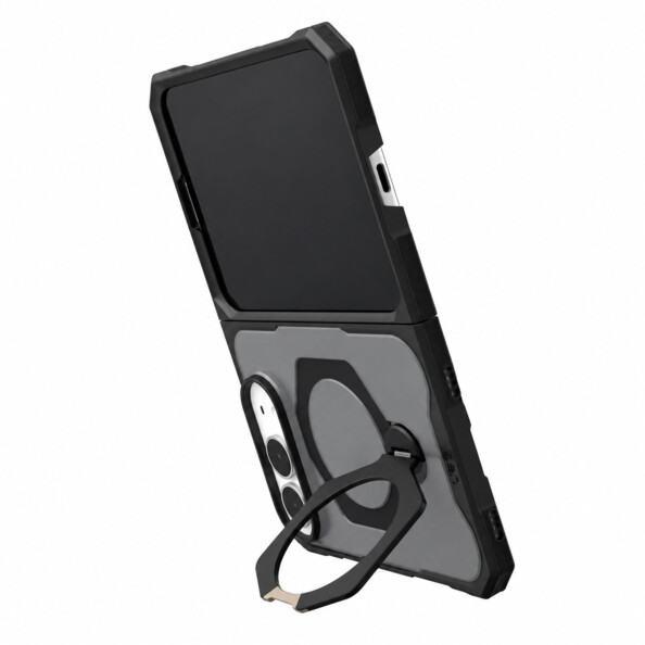 Coque Mouve XTE MagSafe Ash avec béquille 360° pour iPhone Duo