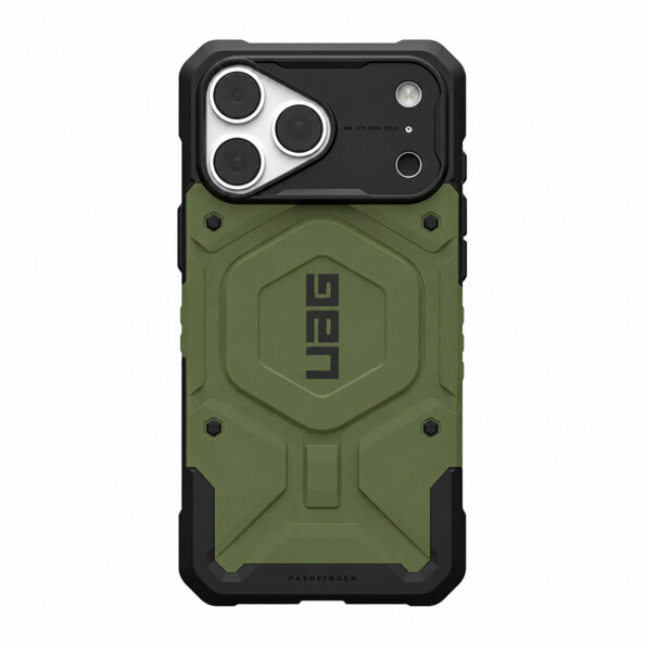 Coque Pathfinder MagSafe Olive pour iPhone 18 Pro Max