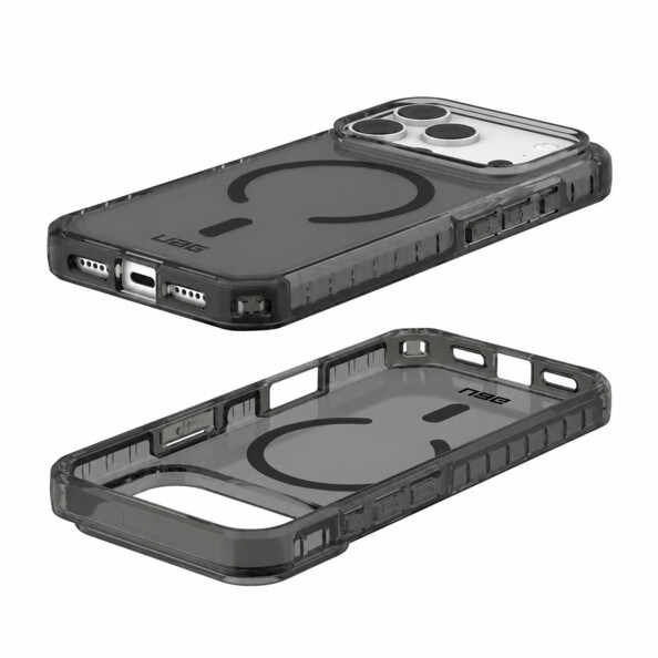 Coque Plyo LT MagSafe Ash Black pour iPhone 18 Pro