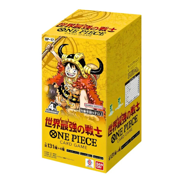 Display booster One Piece Strongest Warriors édition japonaise