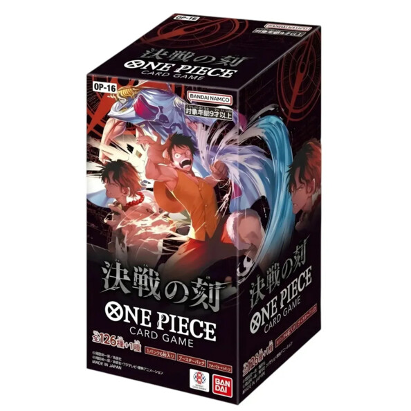 Display booster One Piece Time of Battle édition japonaise OP-16 144 cartes