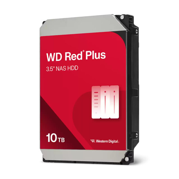 Disque dur interne 3,5" WD Red Plus NAS - 10 To