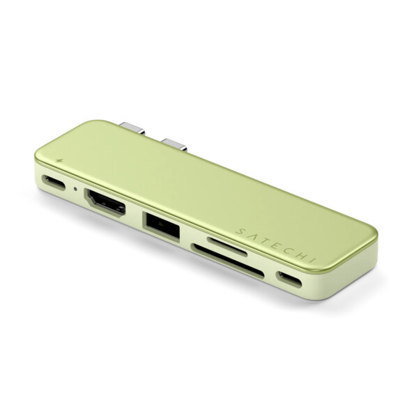 Hub USB-C 6-en-1 Snap Hub Citrus pour MacBook Neo